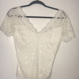 🦋Forever 21 Ambiance Lace Bodysuit🦋